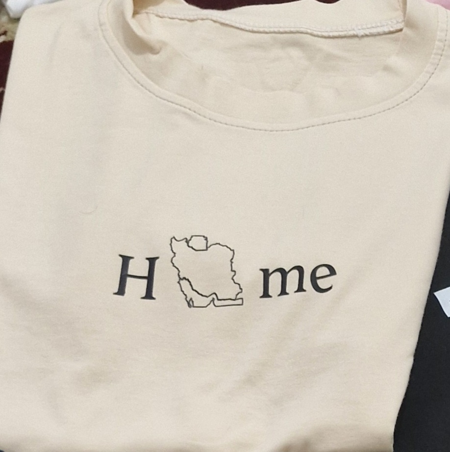 تیشرت باکسی چاپی Home